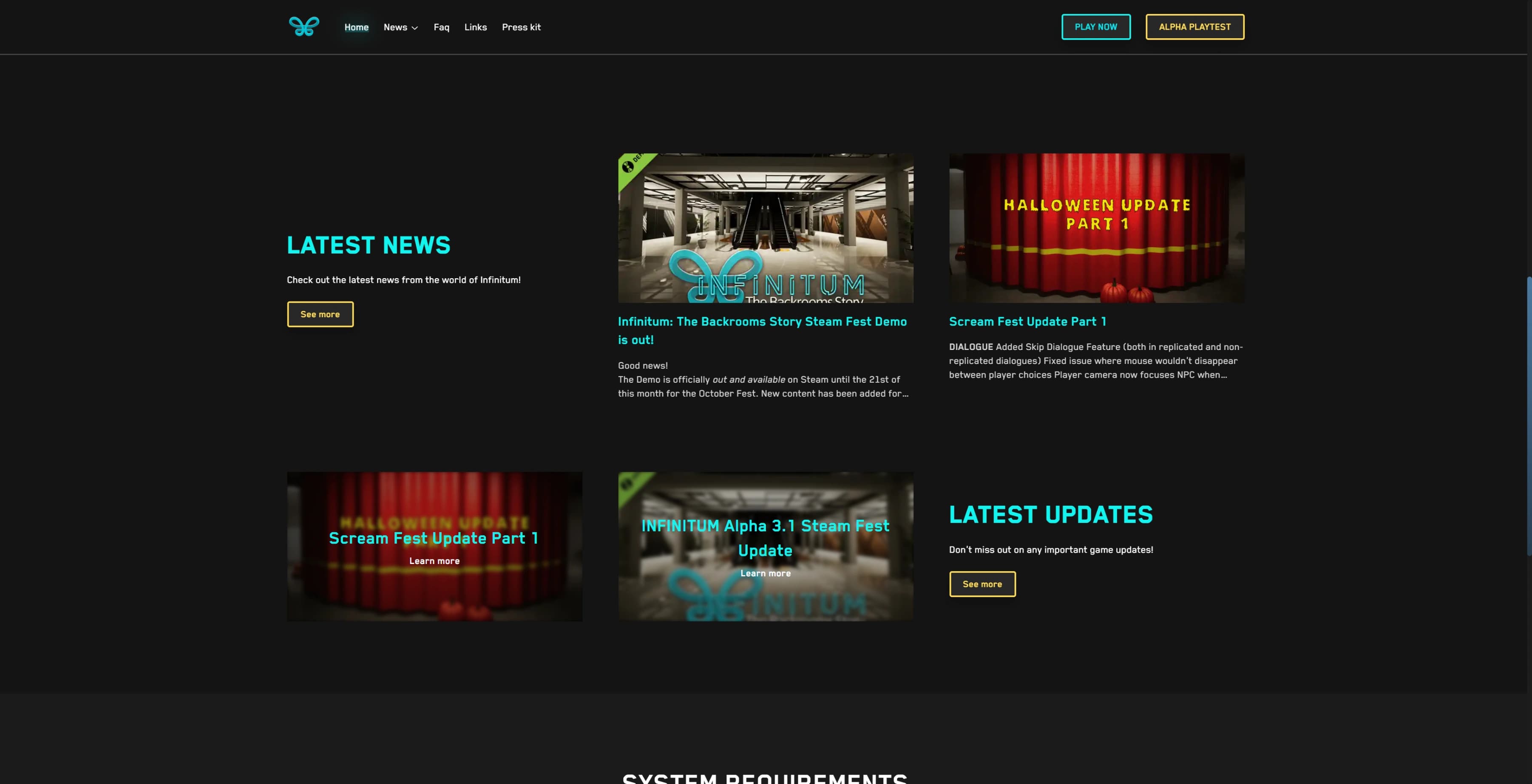 INFINITUM – screenshot 1